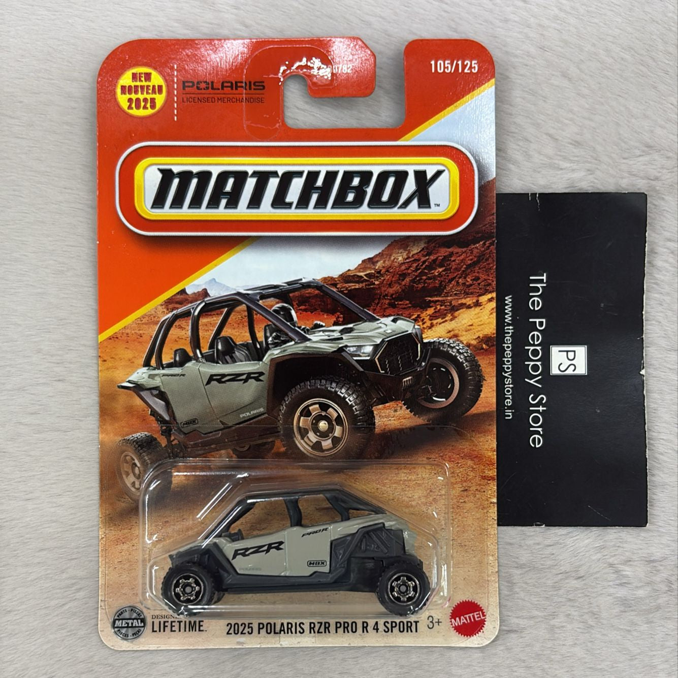 Matchbox Scale 1 : 64 Vehicles Exclusive Collection - 2025 Polaris RZR Pro R4 Sport