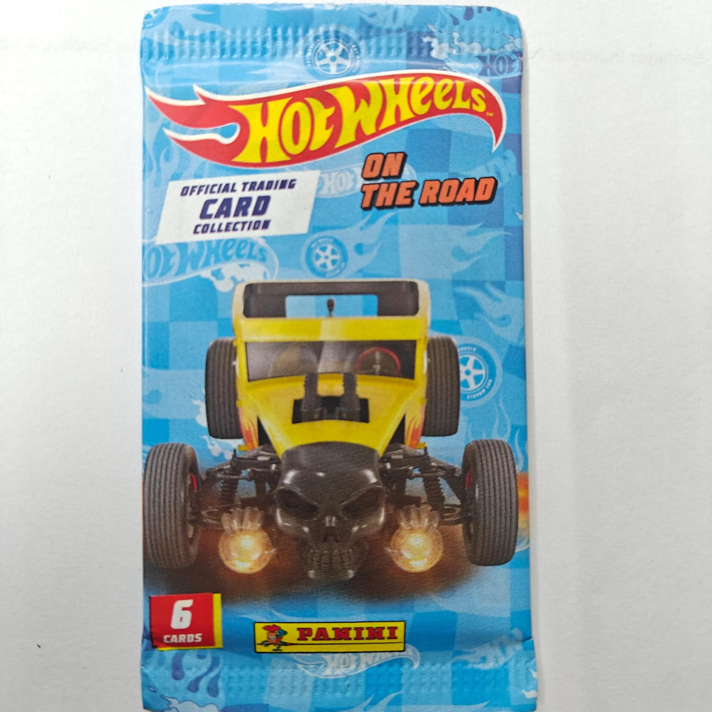 Hot Wheels On The Road Panini imported Official Trading Cards Collection - 6 cards