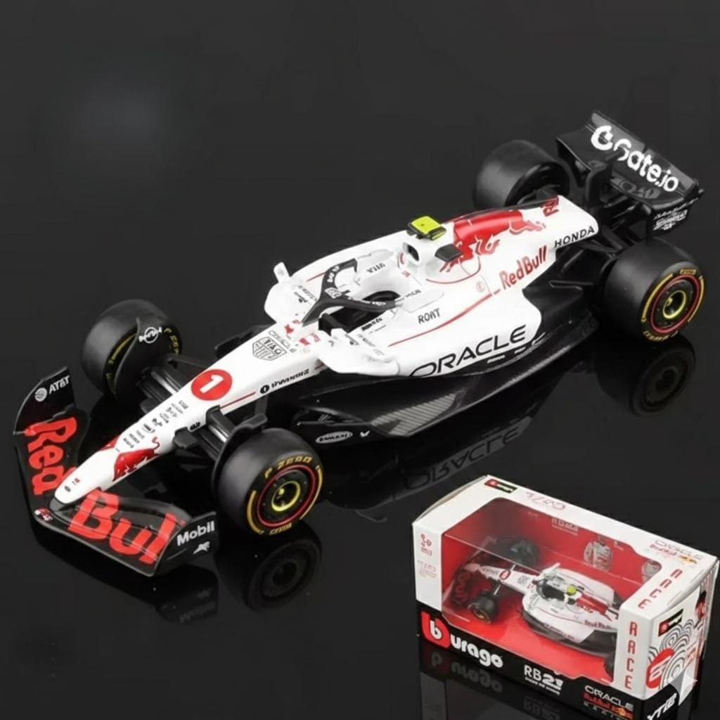 Bburago - 1/43 Scale Model - Oracle RedBull Racing RB21 2025 Japan GP Livery #1 Max Verstappen Formula F1 Diecast Car Model
