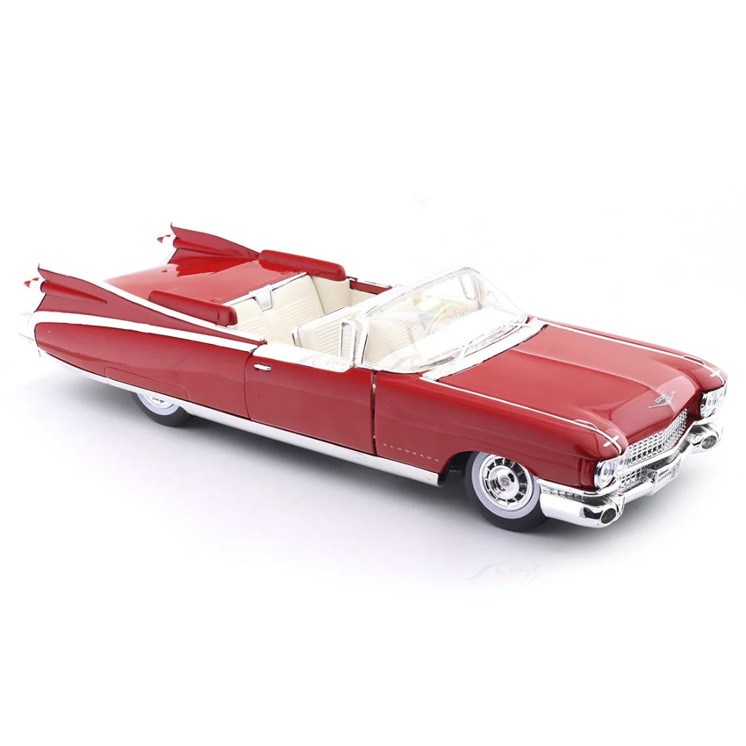 Maisto - 1 : 18 Diecast Scale Model - Premiere Collection - 1959 Cadillac Eldorado Biarritz Red - Official Licensed Product