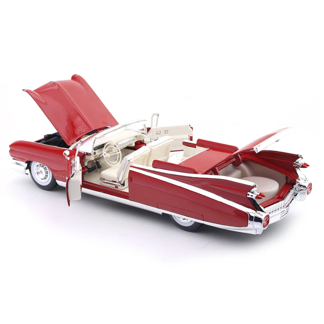 Maisto - 1 : 18 Diecast Scale Model - Premiere Collection - 1959 Cadillac Eldorado Biarritz Red - Official Licensed Product