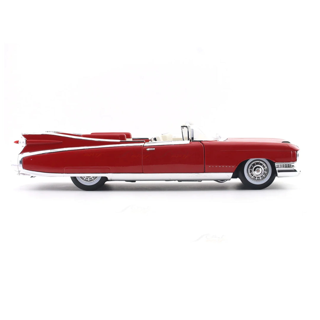 Maisto - 1 : 18 Diecast Scale Model - Premiere Collection - 1959 Cadillac Eldorado Biarritz Red - Official Licensed Product