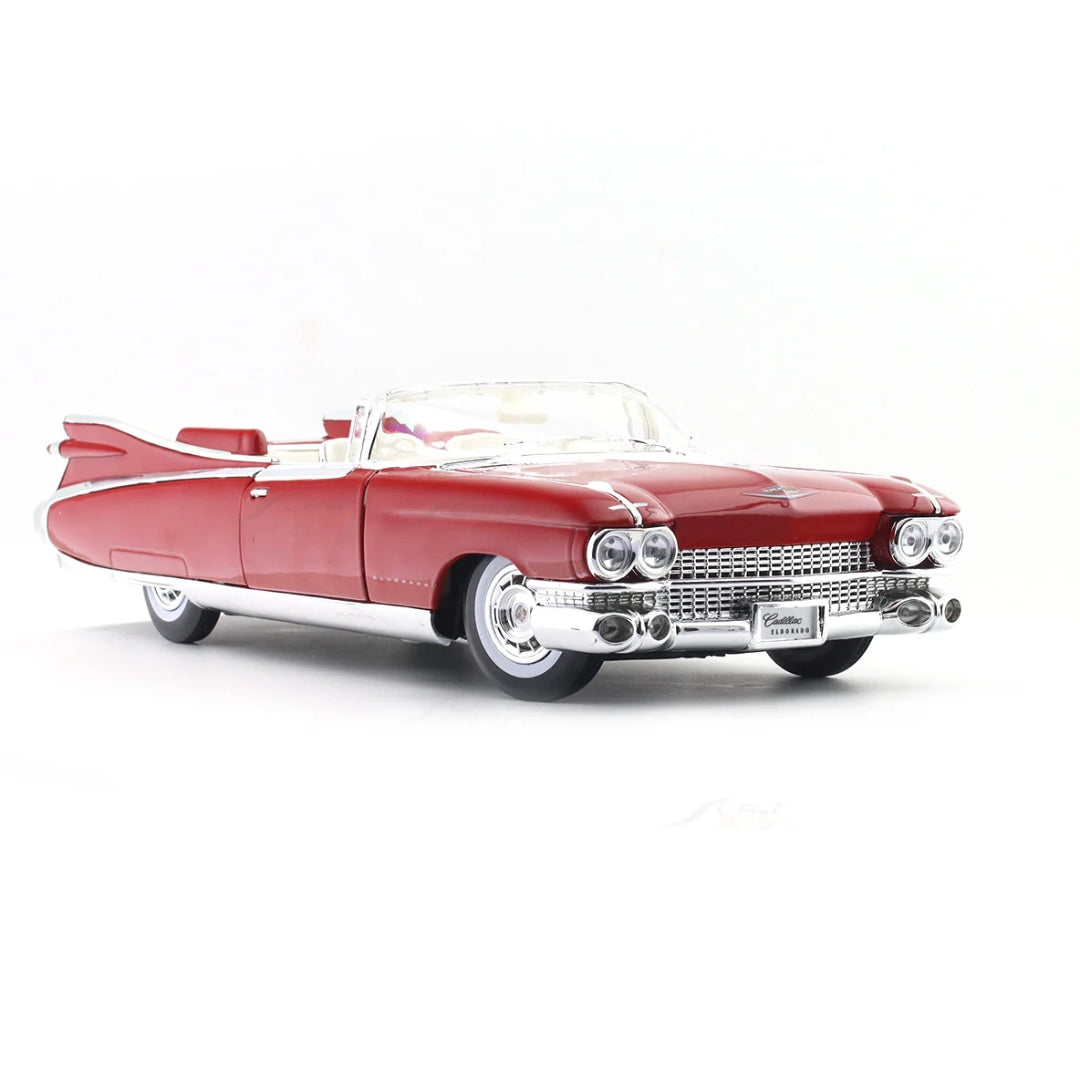 Maisto - 1 : 18 Diecast Scale Model - Premiere Collection - 1959 Cadillac Eldorado Biarritz Red - Official Licensed Product