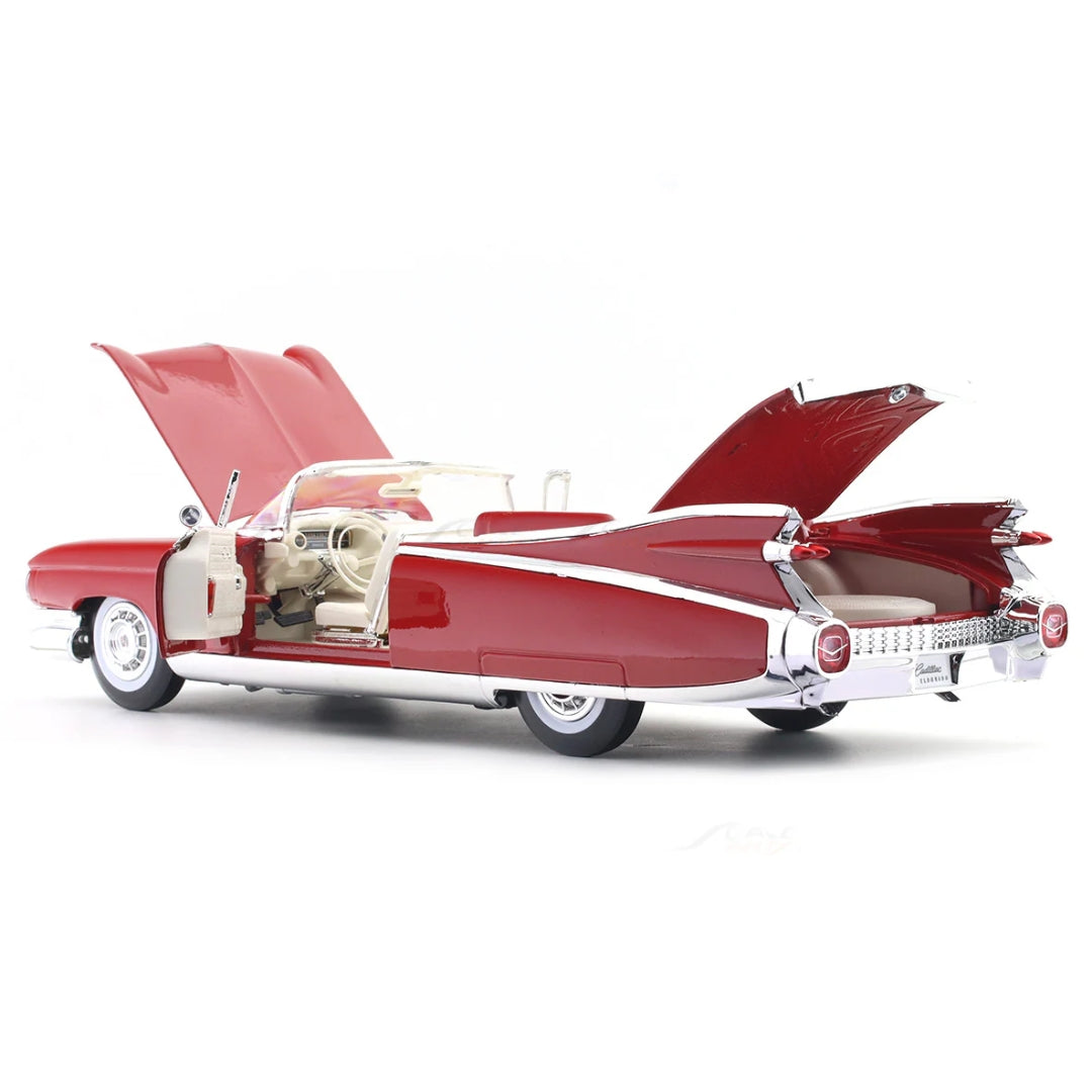 Maisto - 1 : 18 Diecast Scale Model - Premiere Collection - 1959 Cadillac Eldorado Biarritz Red - Official Licensed Product