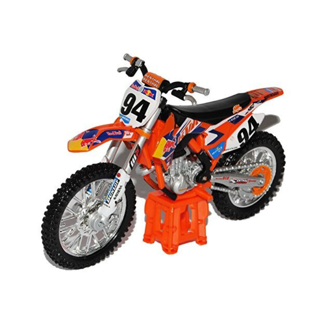 Bburago - 1 : 18 Diecast Scale Model -  Official Licensed Product - KTM 450 SX-F Factory Edition 2014