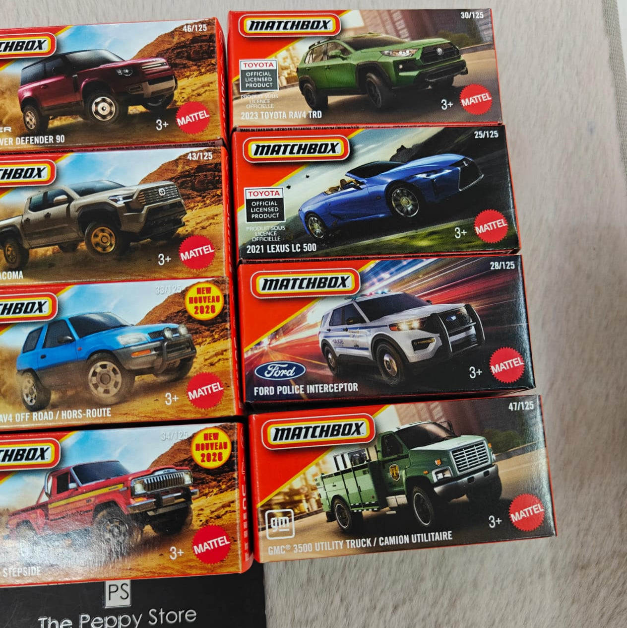 Matchbox Scale 1 : 64 Vehicles Exclusive Collection - Set of 12