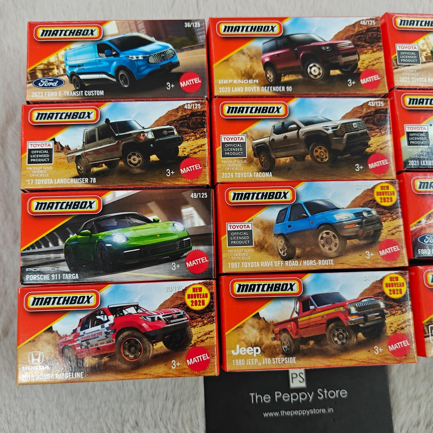 Matchbox Scale 1 : 64 Vehicles Exclusive Collection - Set of 12