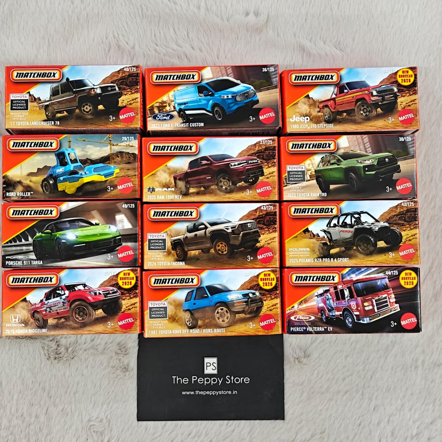 Matchbox Scale 1 : 64 Vehicles Exclusive Collection - Set of 12