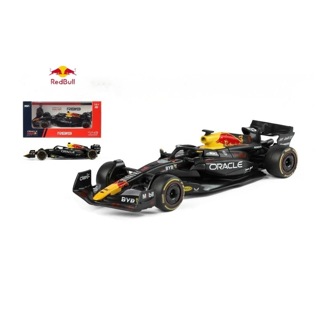 QY 1 : 43 Diecast Scale Model - Oracle Red Bull Racing RB19 #1 Max Verstappen
