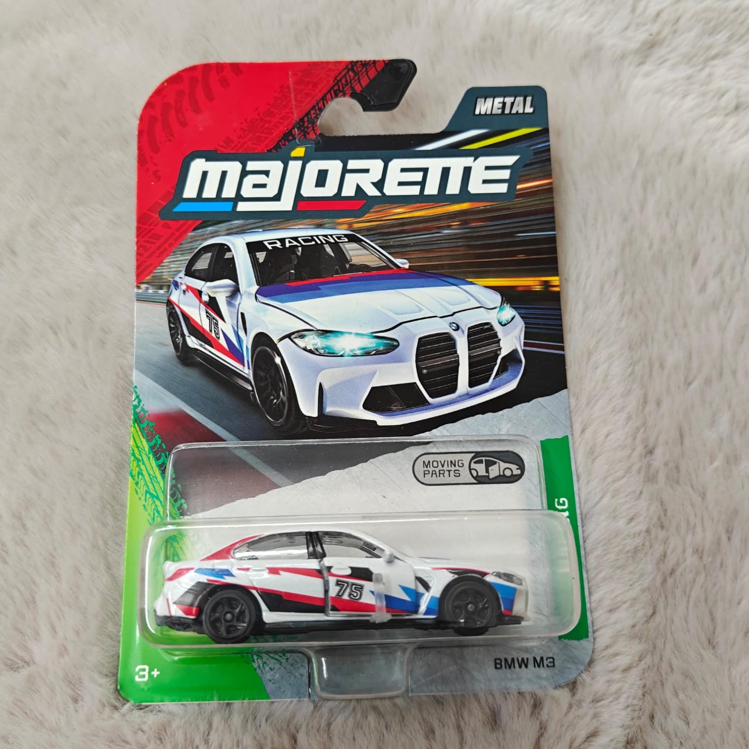 Majorette 1:64 Scale Racing Premium Diecast Car Model - BMW M3
