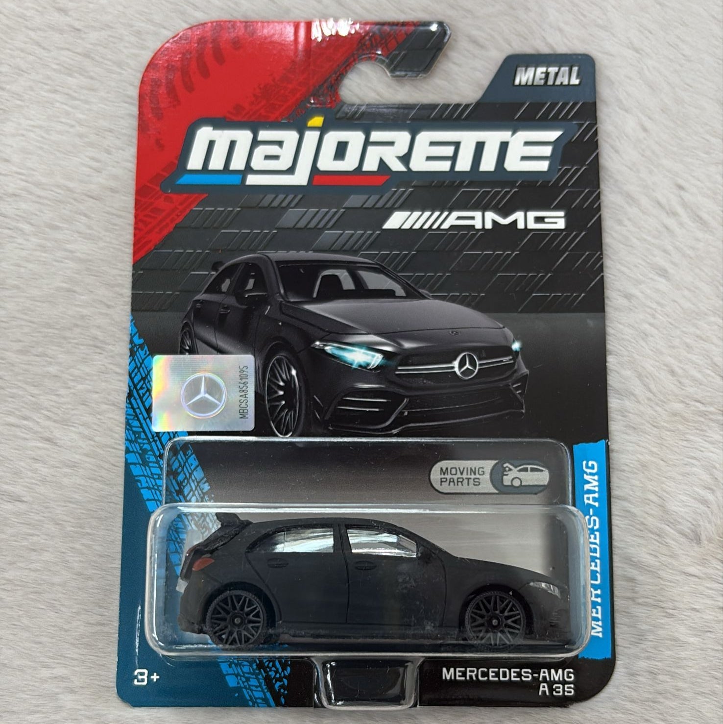 Majorette Mercedes-AMG Premium Car with Freewheel and Opening Parts Car Model - Mercedes-AMG A 35