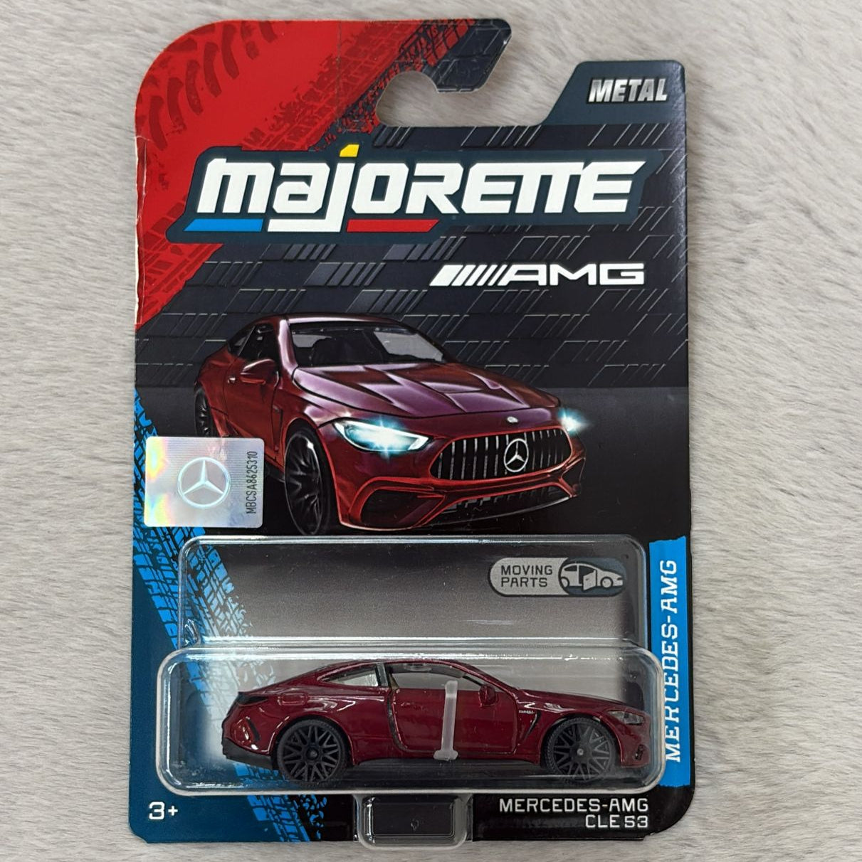 Majorette Mercedes-AMG Premium Car with Freewheel and Opening Parts Car Model - Mercedes-AMG CLE 53