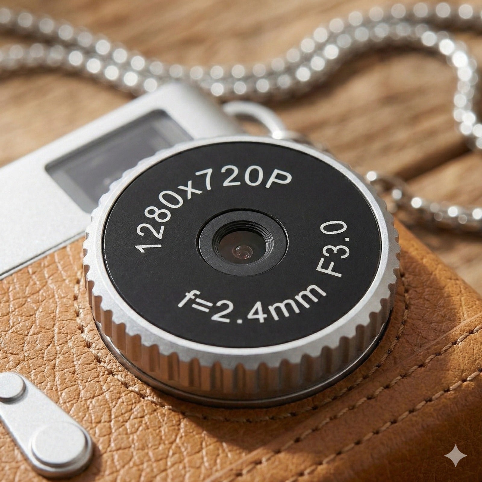 Mini Digital Camera with Filter Modes, 720p HD Video, Flashlight Keychain & Necklace (Choose From Drop Down Menu)