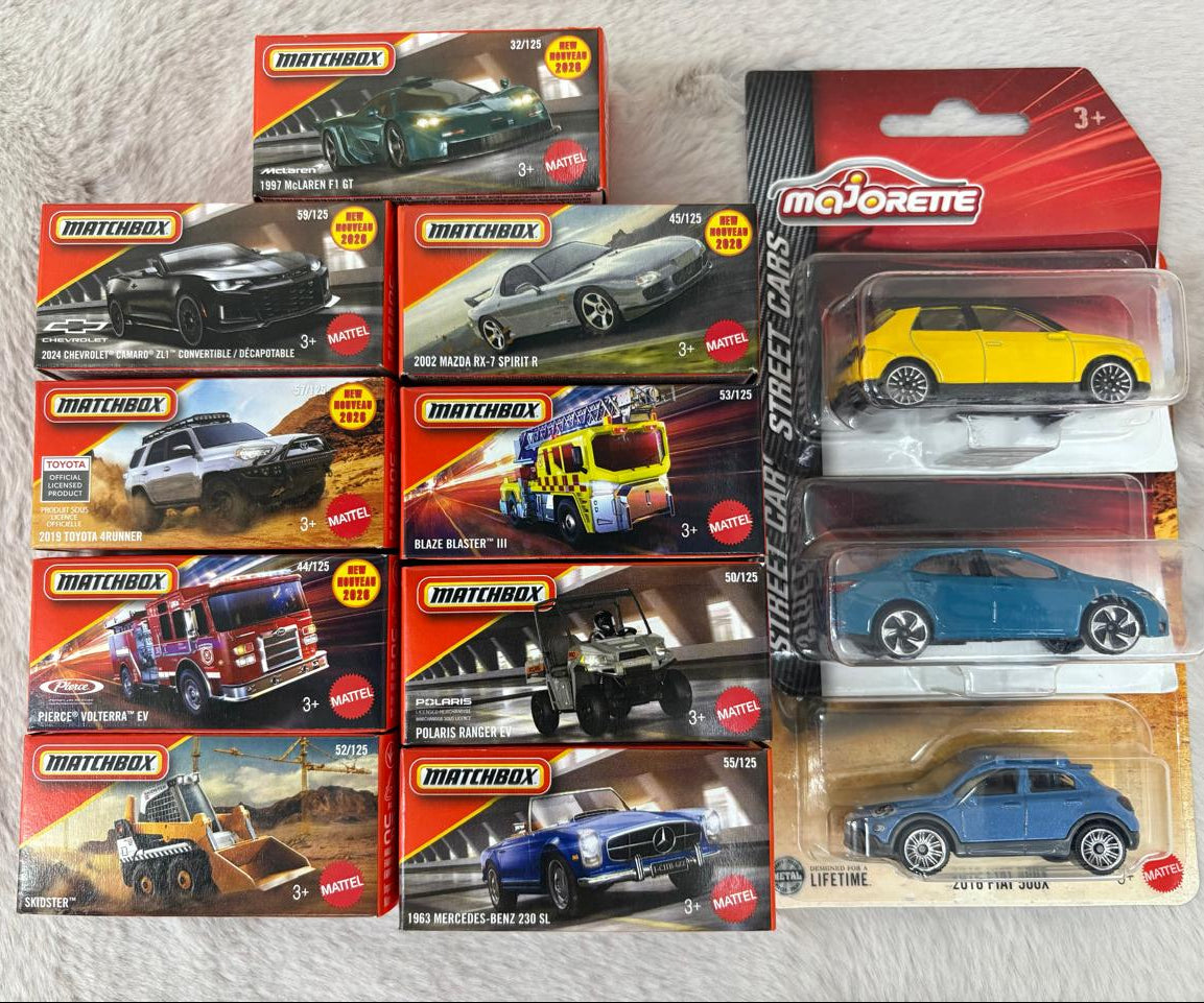 Matchbox Scale 1 : 64 Vehicles Exclusive Collection - Set of 12