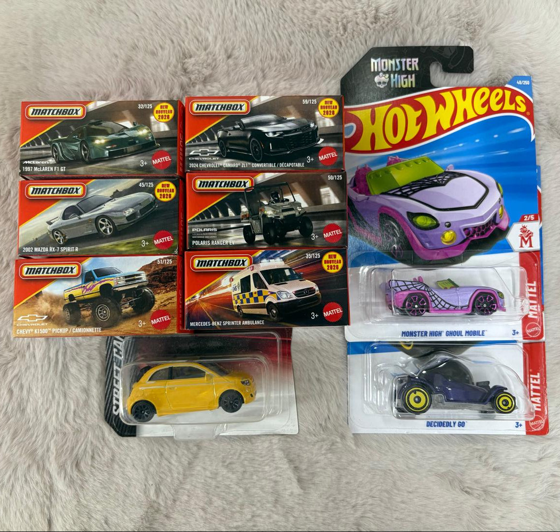 Matchbox Scale 1 : 64 Vehicles Exclusive Collection - Set of 9