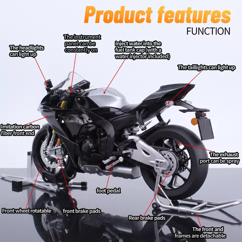 YAMAHA R1M Alloy Model 1:6 Scale