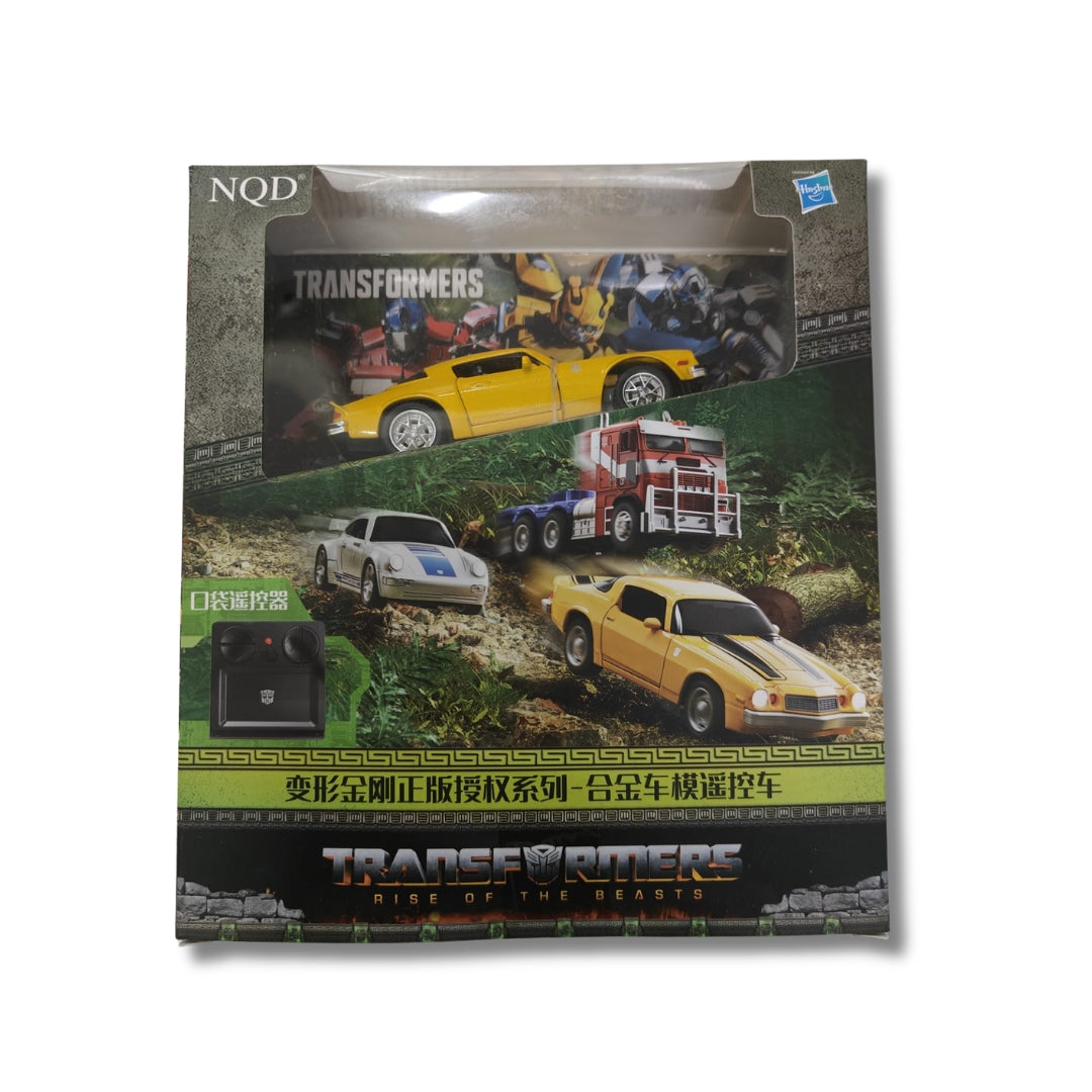 Hasbro Official Transformers Rise Of The Beasts Diecast Remote Control Cars - Set of 3