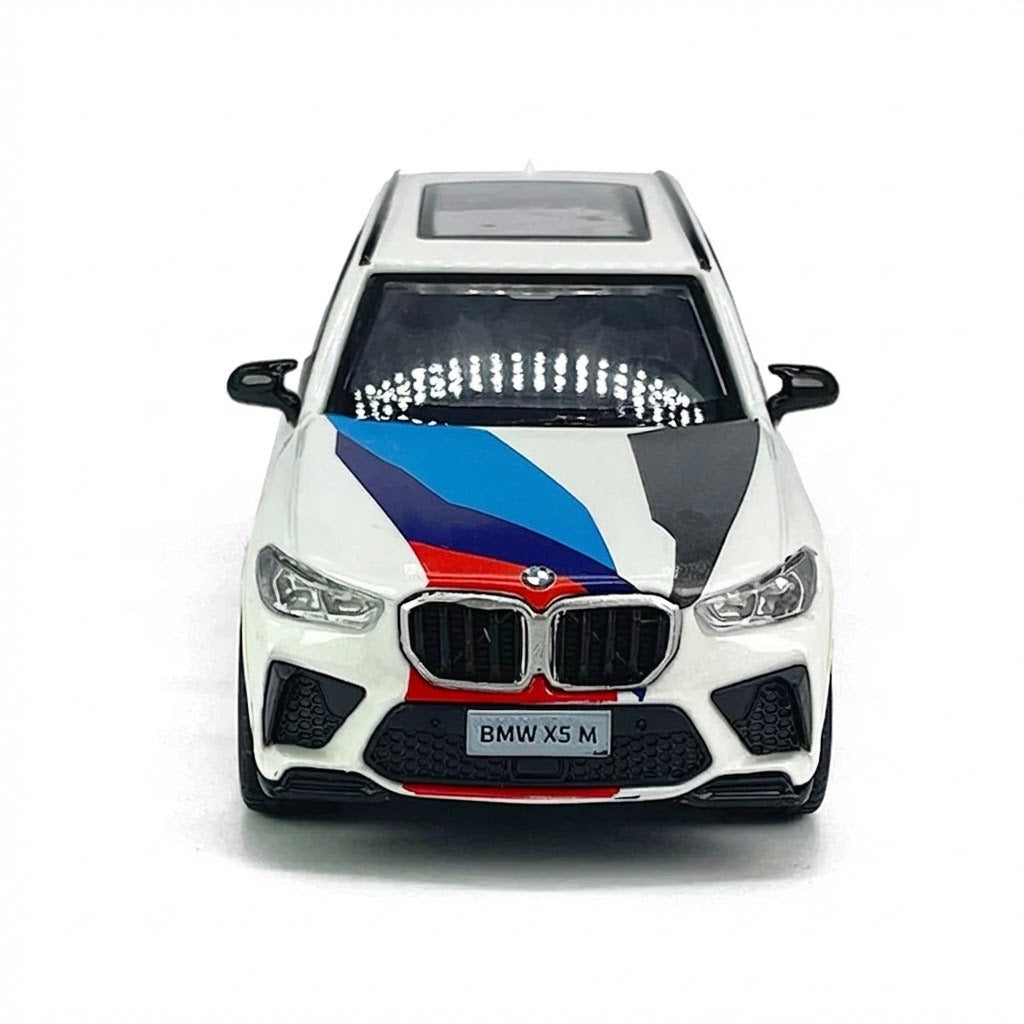 Scale 1 : 43 Official Licensed CCA Cool-Chic Auto Diecast Metal Model Car - BMW X5M (WHITE)