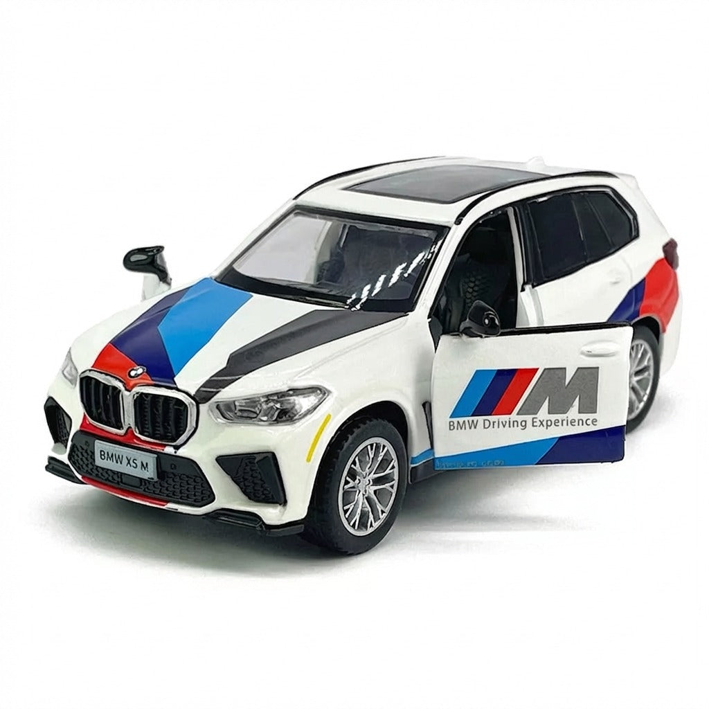 Scale 1 : 43 Official Licensed CCA Cool-Chic Auto Diecast Metal Model Car - BMW X5M (WHITE)
