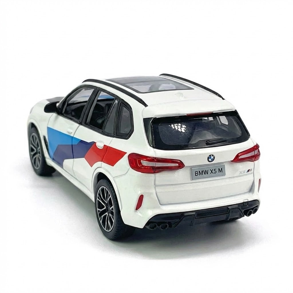 Scale 1 : 43 Official Licensed CCA Cool-Chic Auto Diecast Metal Model Car - BMW X5M (WHITE)