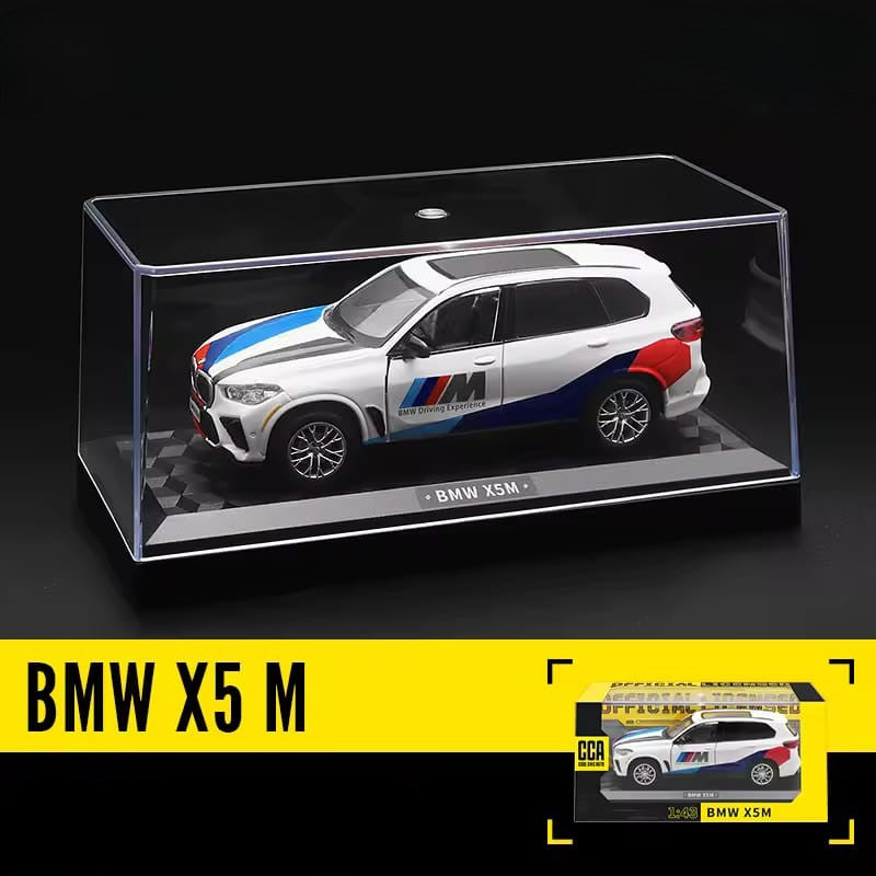 Scale 1 : 43 Official Licensed CCA Cool-Chic Auto Diecast Metal Model Car - BMW X 5M (WHITE)