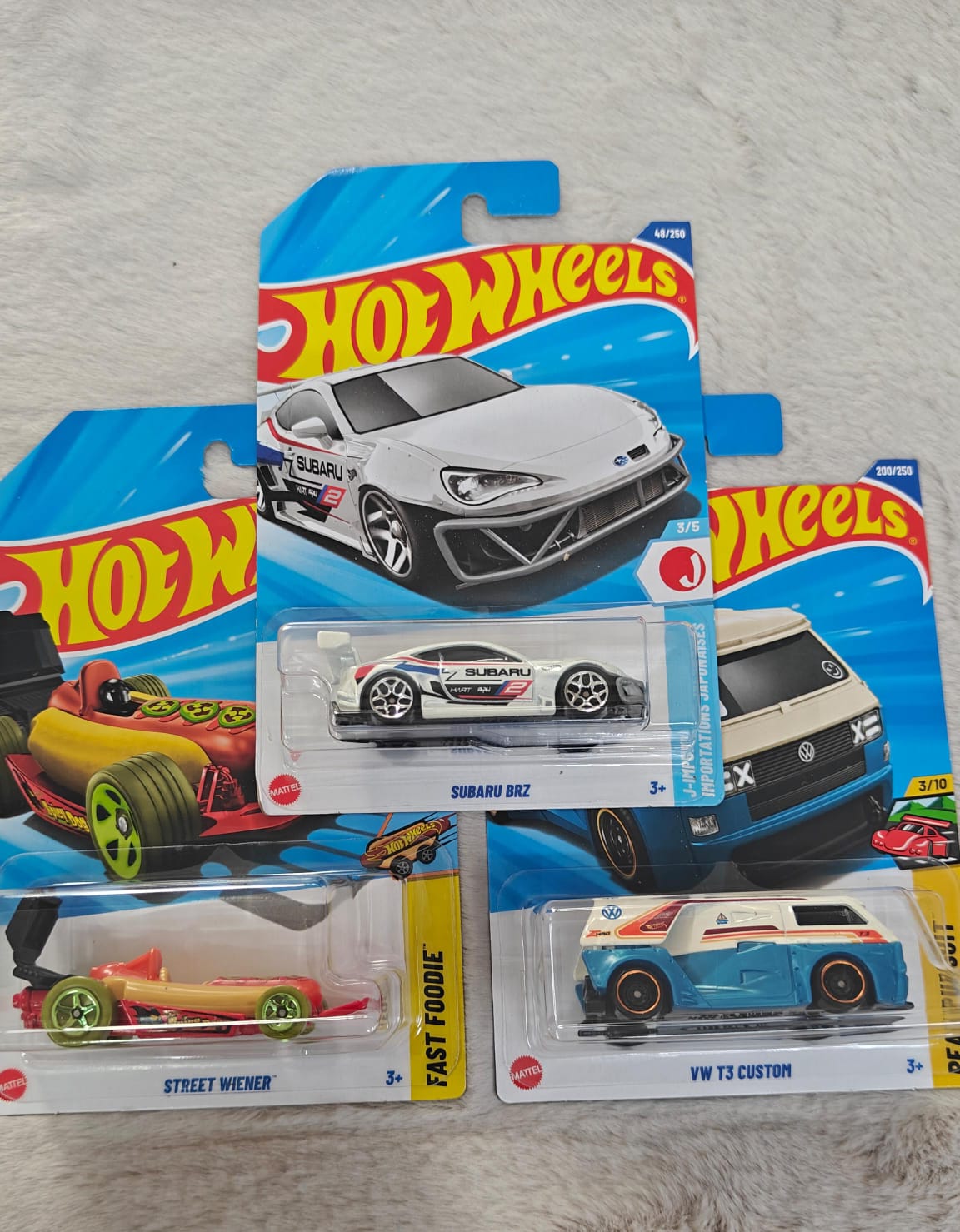 Hot Wheels 2025 Imported Vehicle Collection Combo - Set of 3