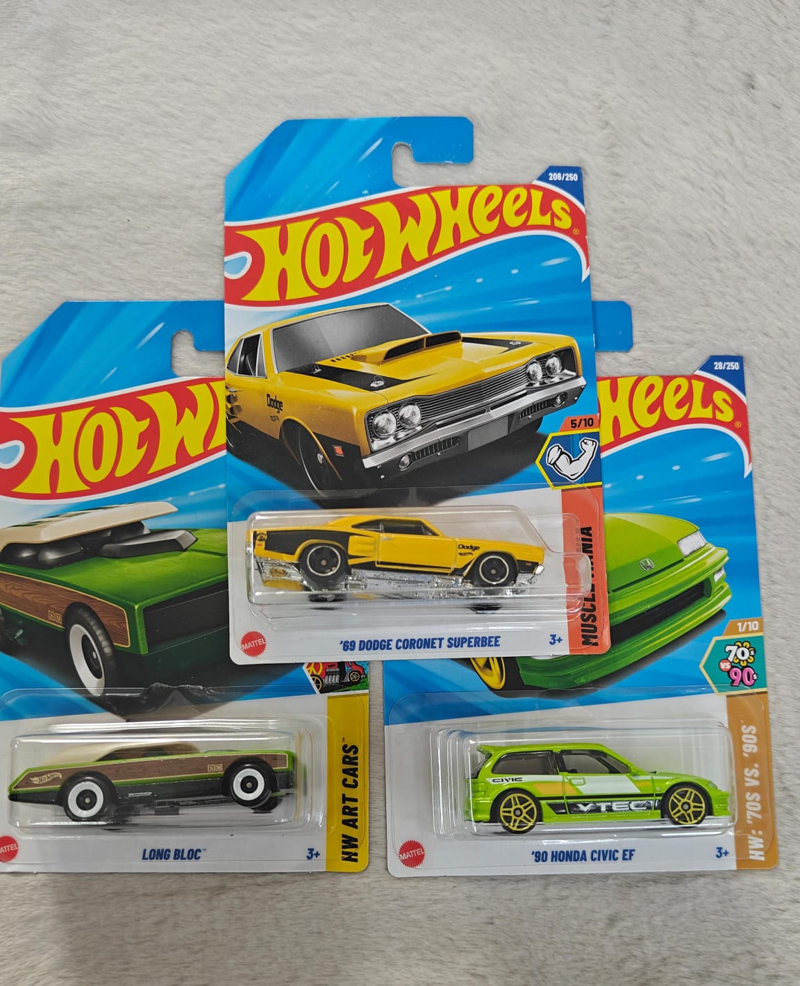 Hot Wheels 2025 Imported Vehicle Collection Combo - Set of 3