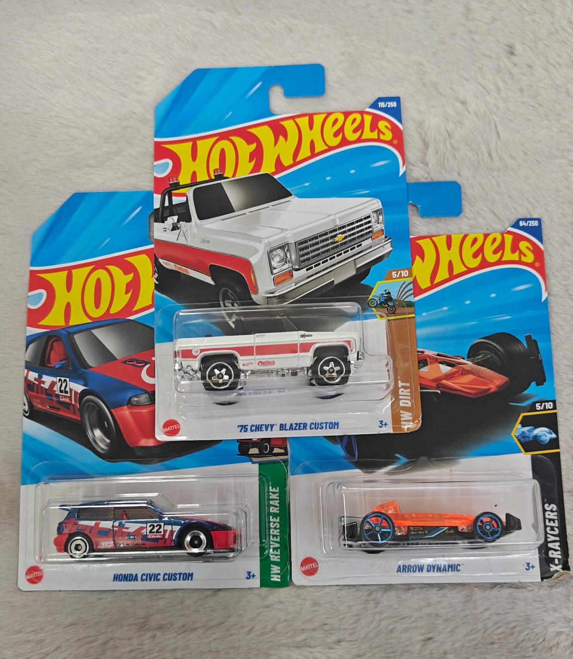Hot Wheels 2025 Imported Vehicle Collection Combo - Set of 3