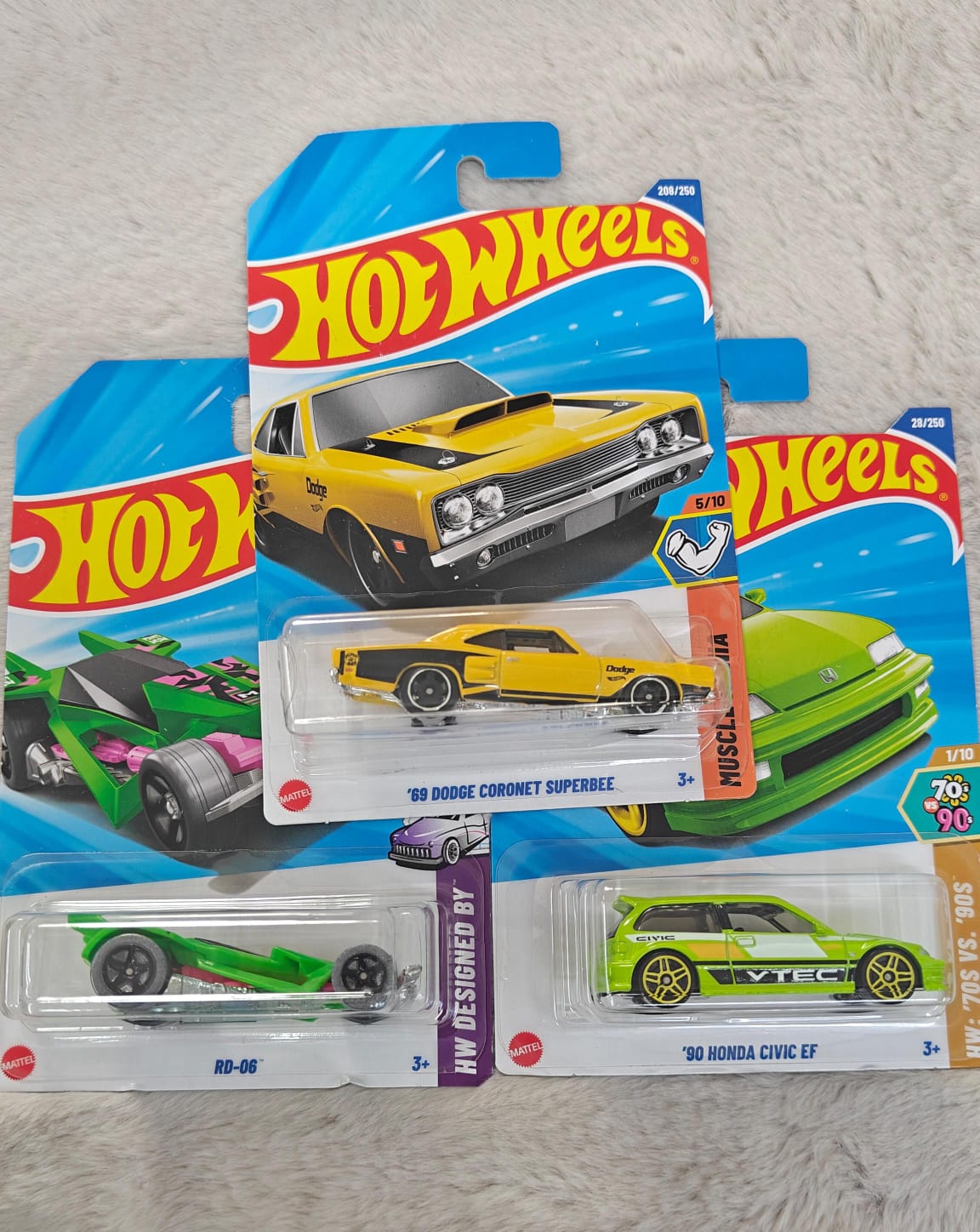 Hot Wheels 2025 Imported Vehicle Collection Combo - Set of 3