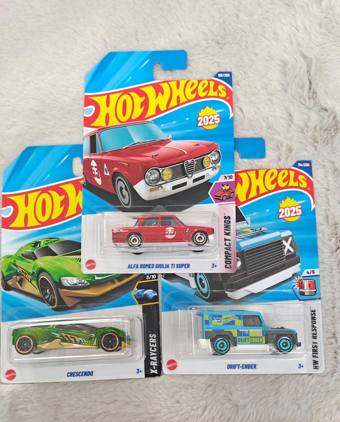 Hot Wheels 2025 Imported Vehicle Collection Combo - Set of 3