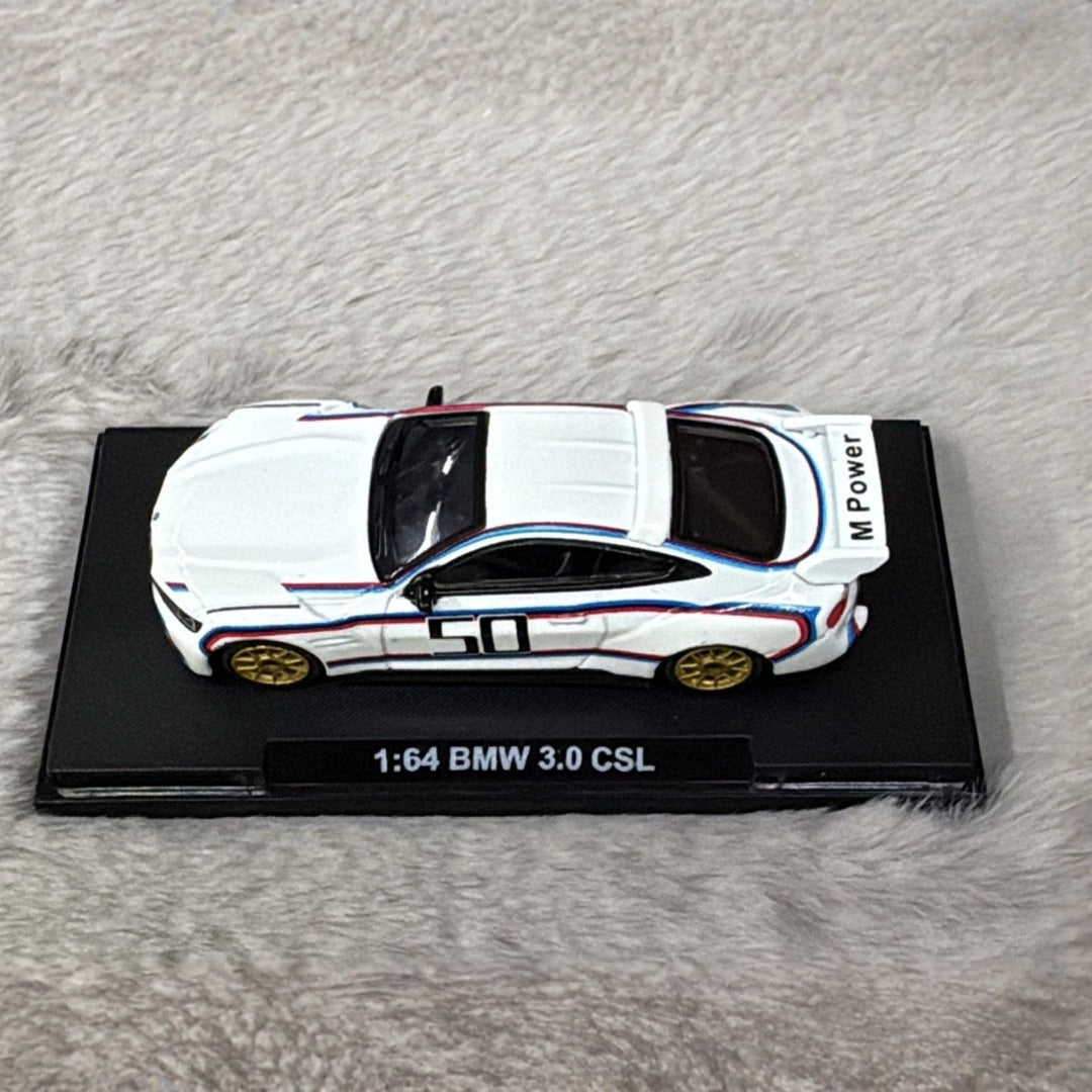 Scale 1 :64 CCA 010 BMW CSL 3.0 Without Acrylic Case