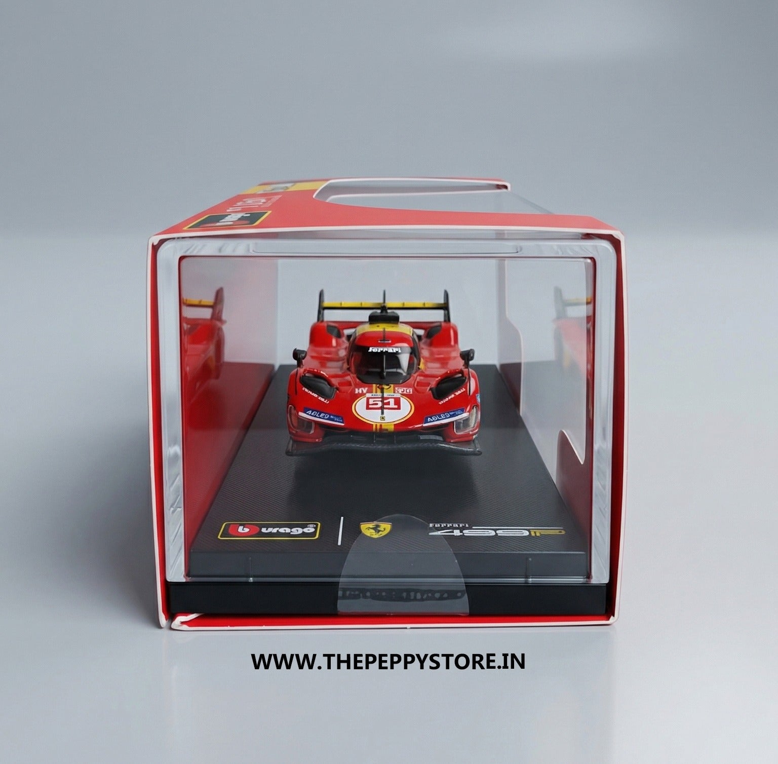 Buy Bburago #51 Ferrari 499P 2025 Le Mans Winner 1:64 Diecast
