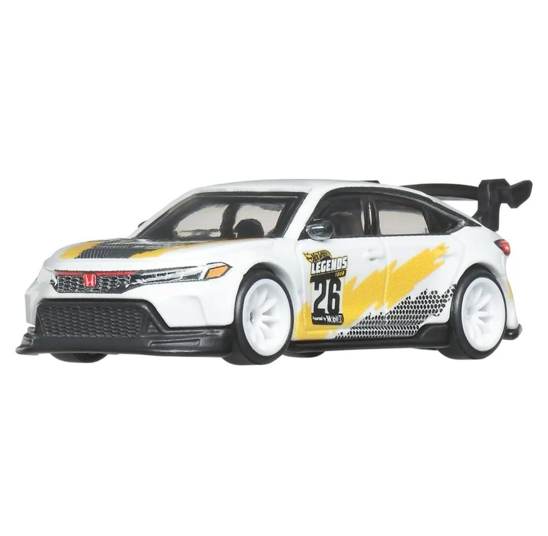 Hot Wheels Premium 1/64 Car Culture Team Transport - '24 Honda Civic Type R (FL5) AND Kousoku Hauler  Camion De Transport