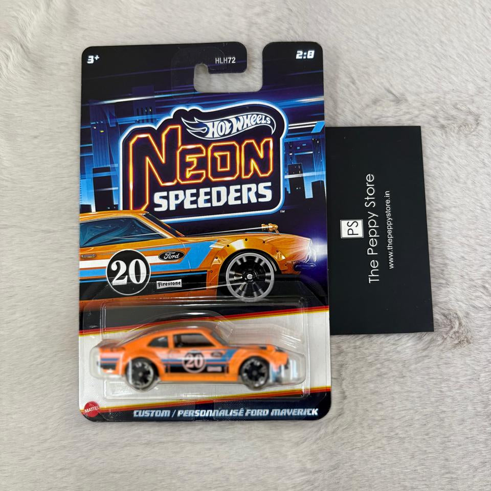 Hot Wheels Imported Neon Speeders Set of 10