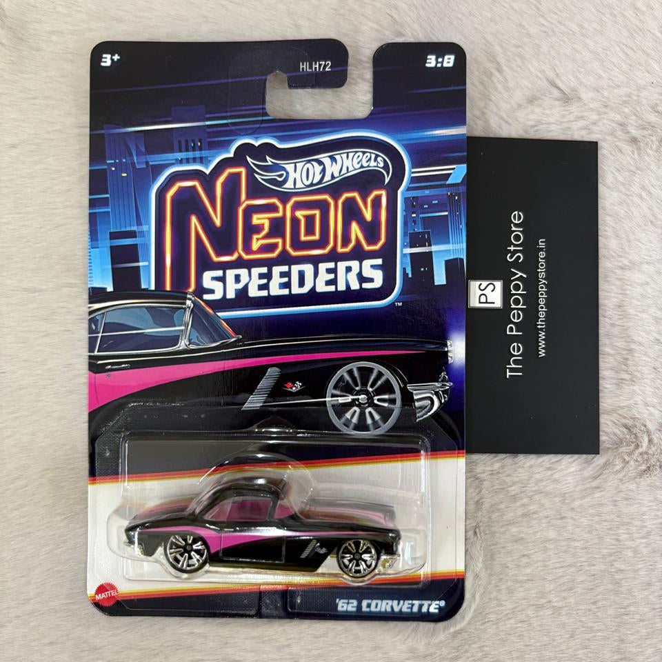 Hot Wheels Imported Neon Speeders Set of 10