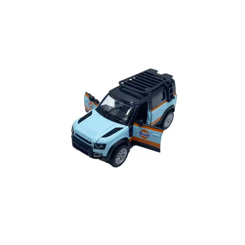 Scale 1 : 43 Official Licensed CCA Cool-Chic Auto 2-In-1 Diecast Metal Model Car - Land Rover Defender 110