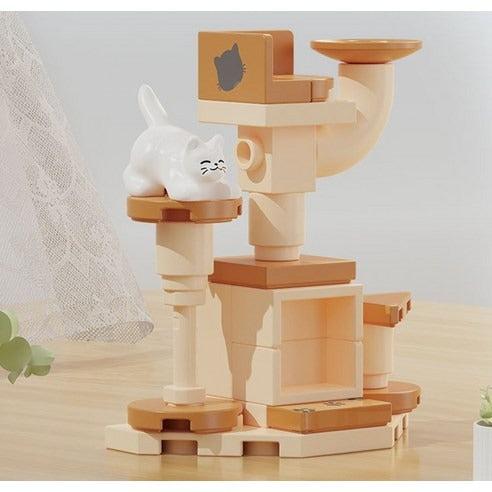 Decool 3D DIY Household Mini-Furiture Blocks for Decor - Household Cat Toy