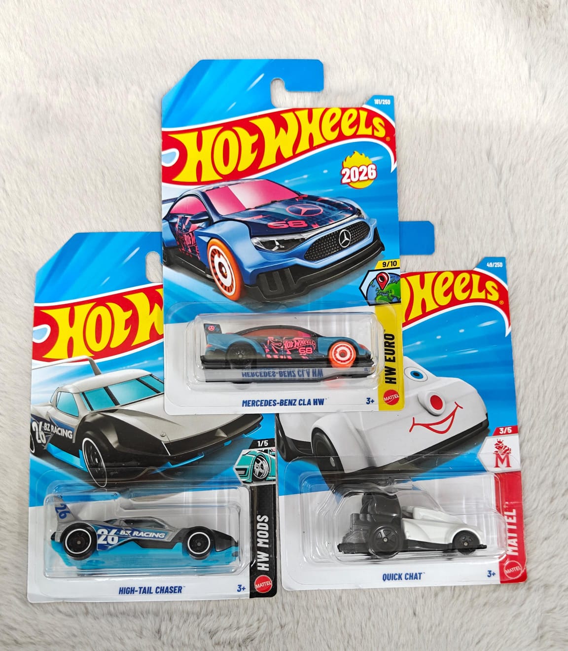 Hot Wheels 2026 H case - Combo of 3
