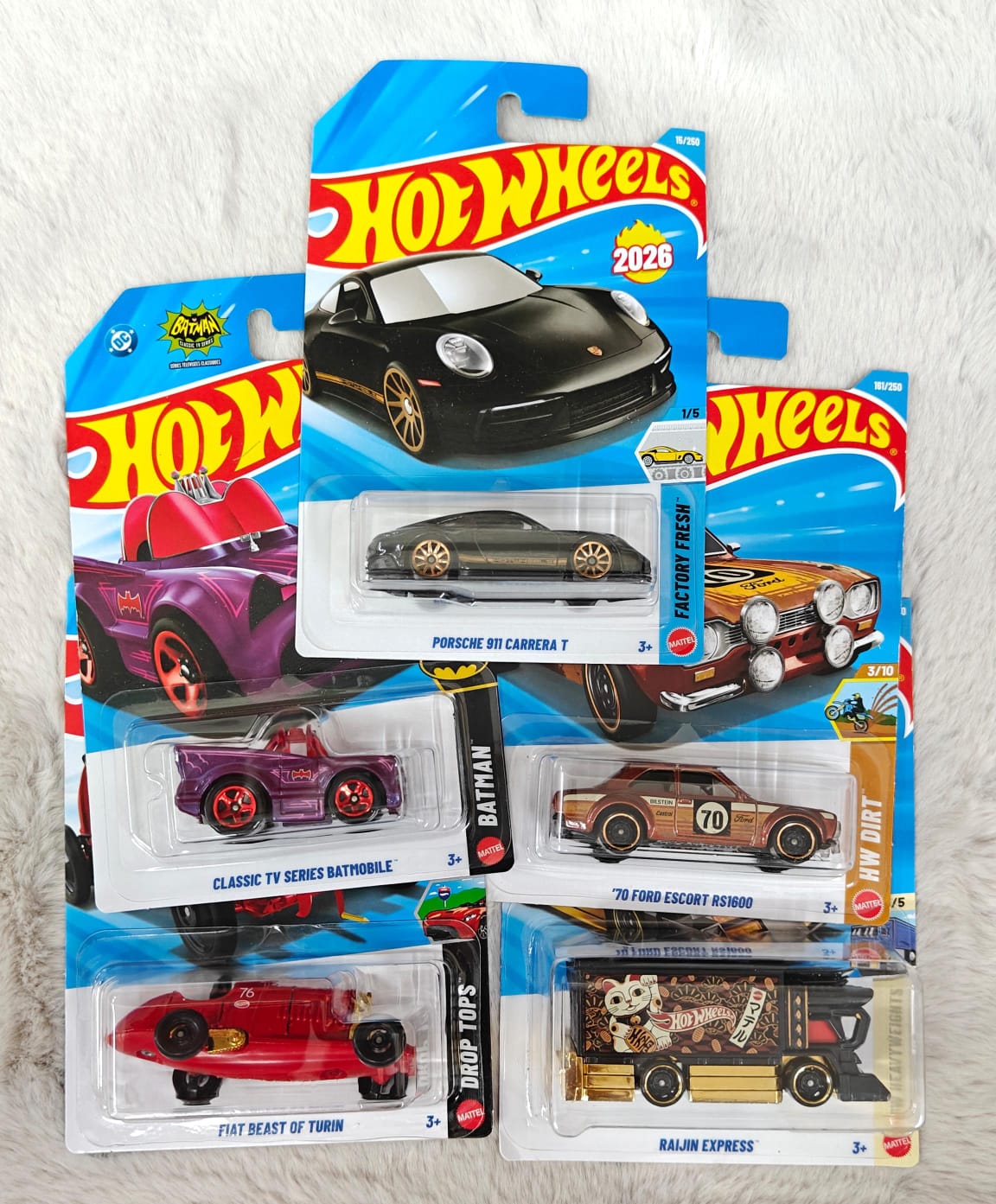 Hot Wheels 2026 H case - Combo of 5
