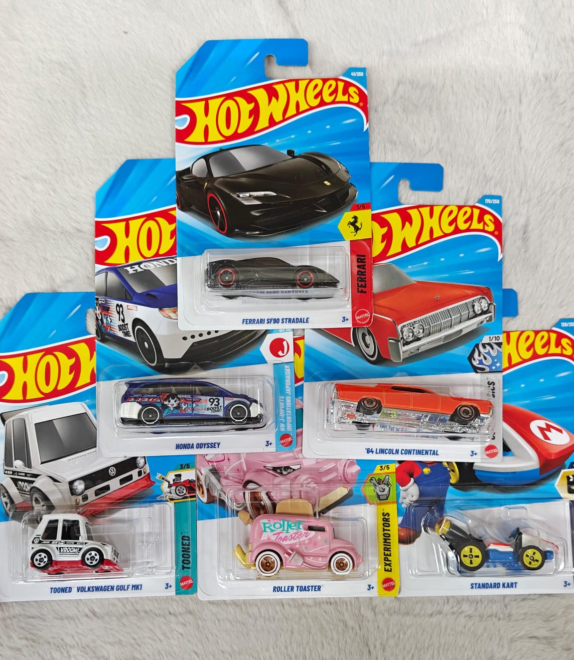 Hot Wheels 2026 H case - Combo of 6