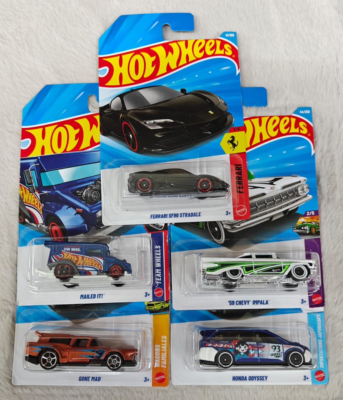 Hot Wheels 2026 H case - Combo of 5