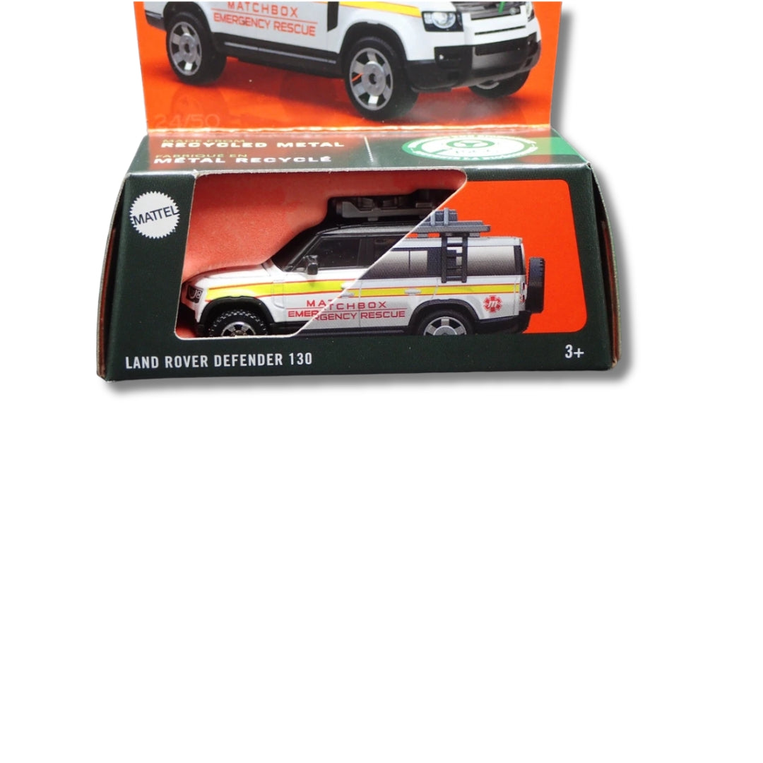 Matchbox Scale 1 : 64 Moving Parts 2025 Imported Vehicles Exclusive Collection - Land Rover Defender 130