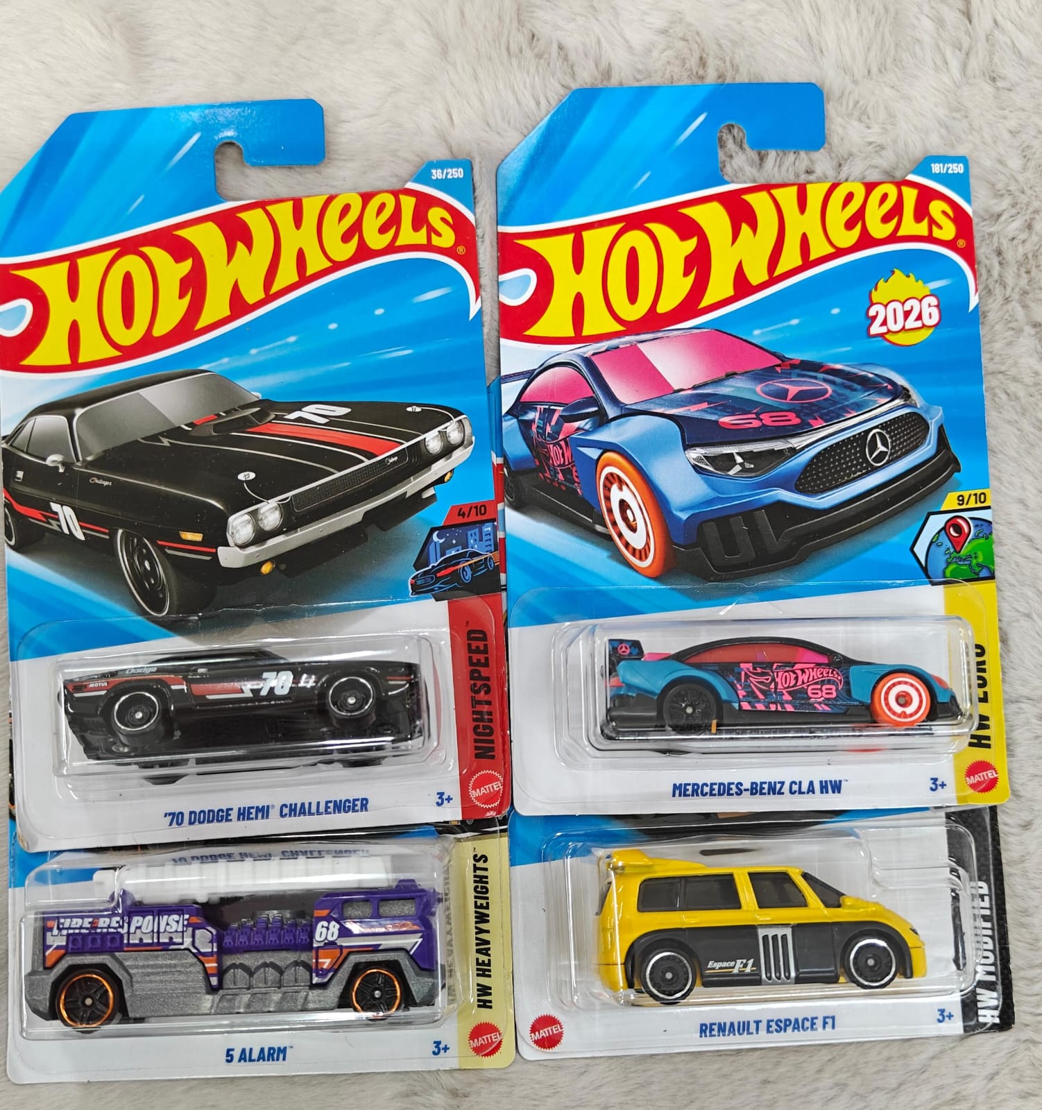 Hot Wheels 2026 H case - Combo of 4