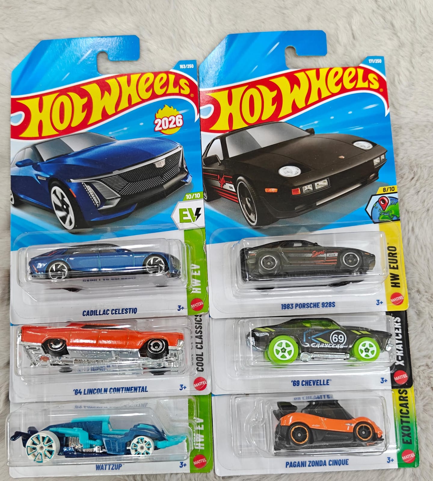 Hot Wheels 2026 H case - Combo of 6