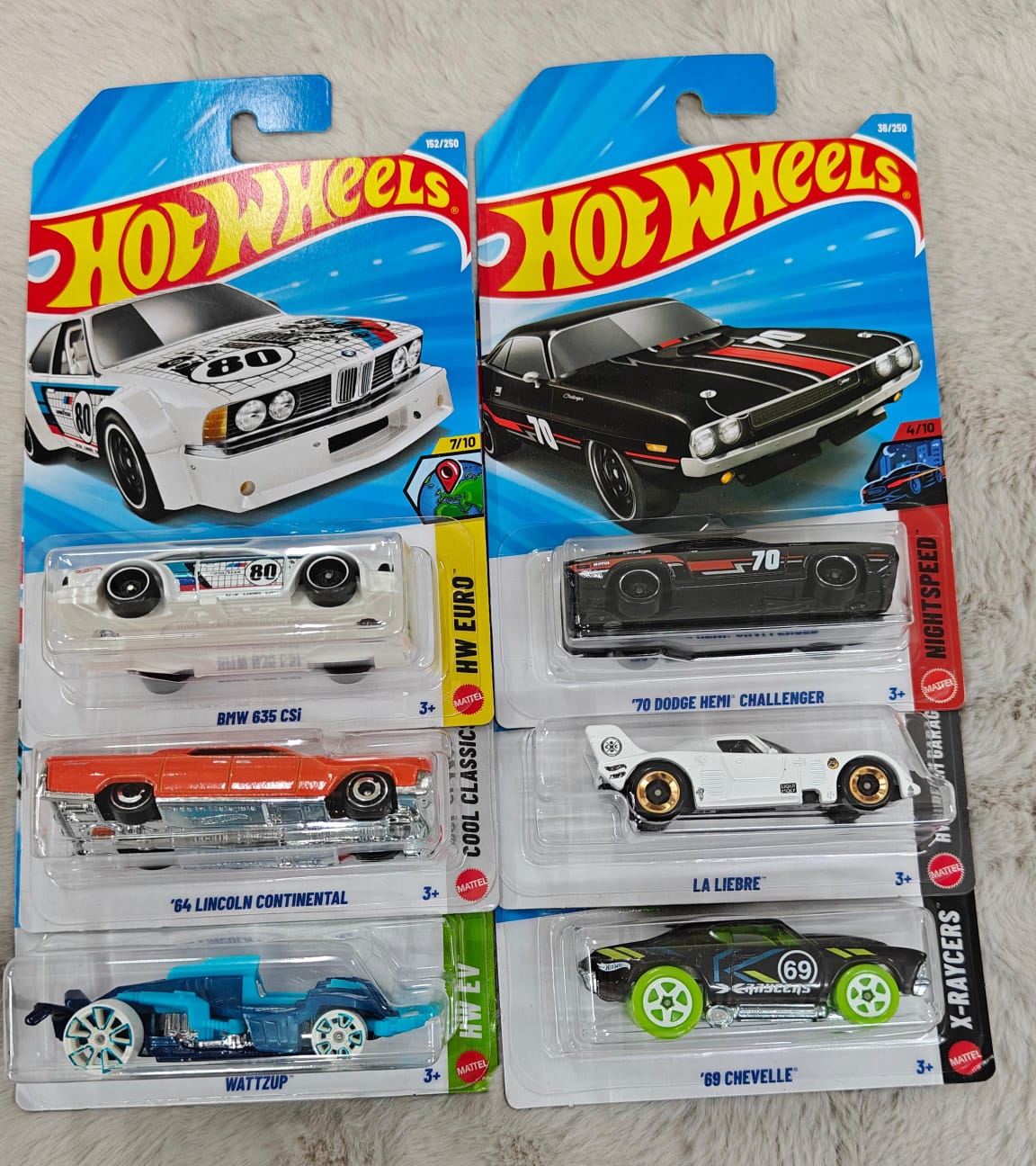 Hot Wheels 2026 H case - Combo of 6