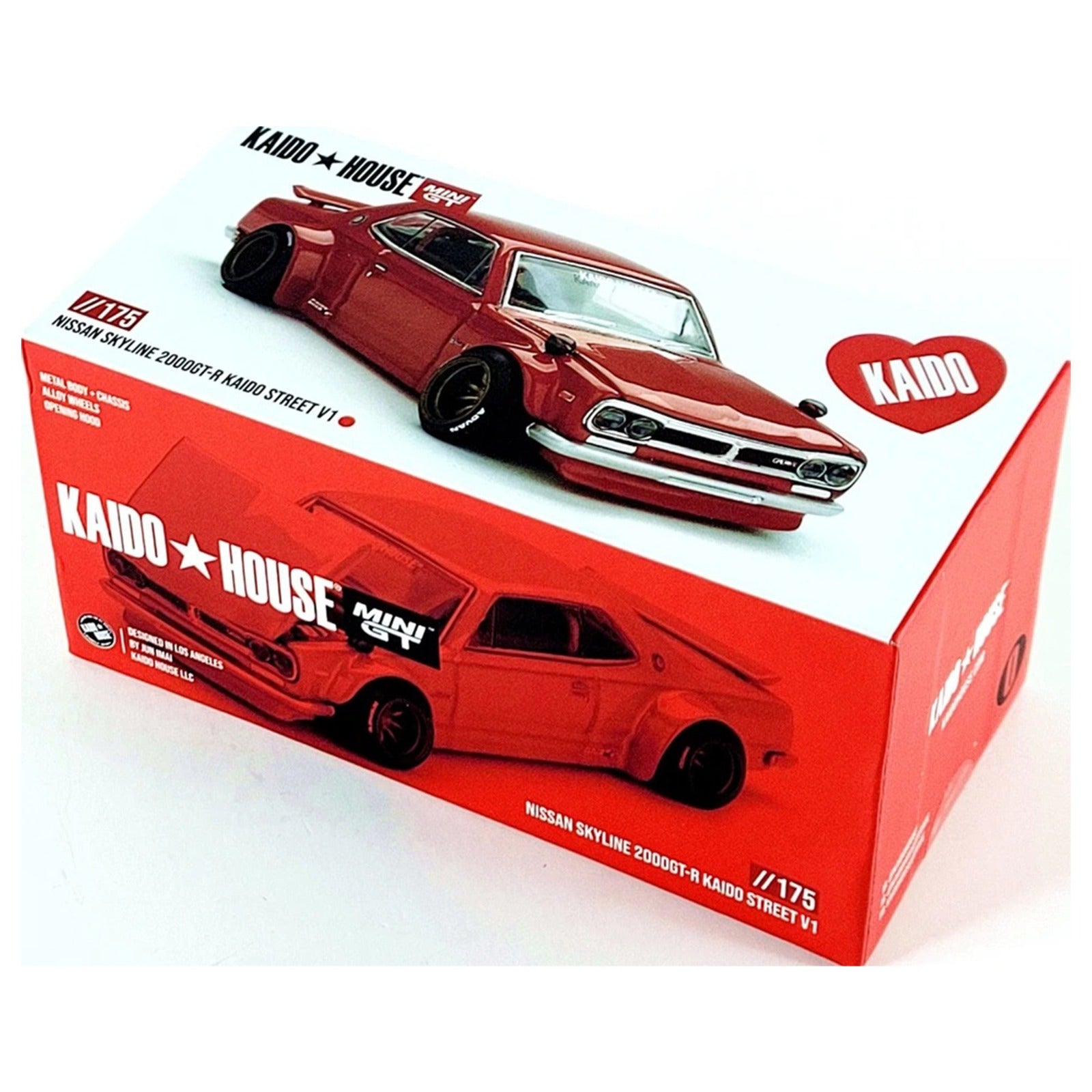 Buy Kaido House x Mini GT - Nissan Skyline 2000GT-R (KPGC10) Kaido