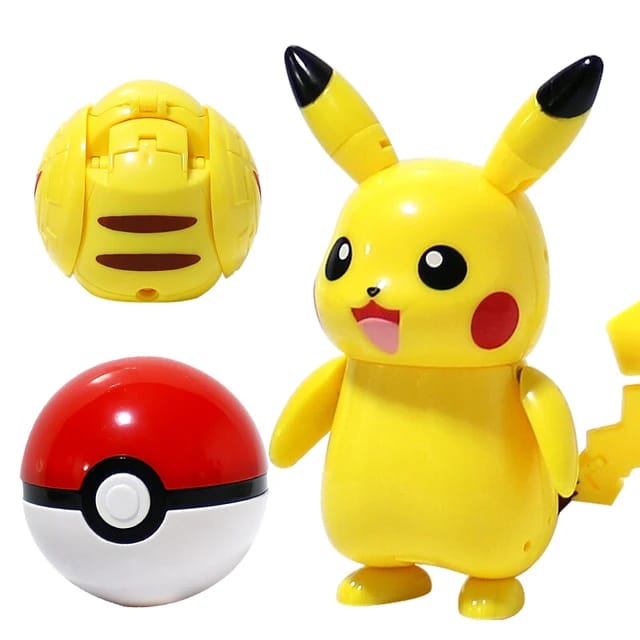 Pokemon Pikachu Cool Transform With Pokeball Collectable Figure  (No Refund and Replacement allowed as its Seal Packed)