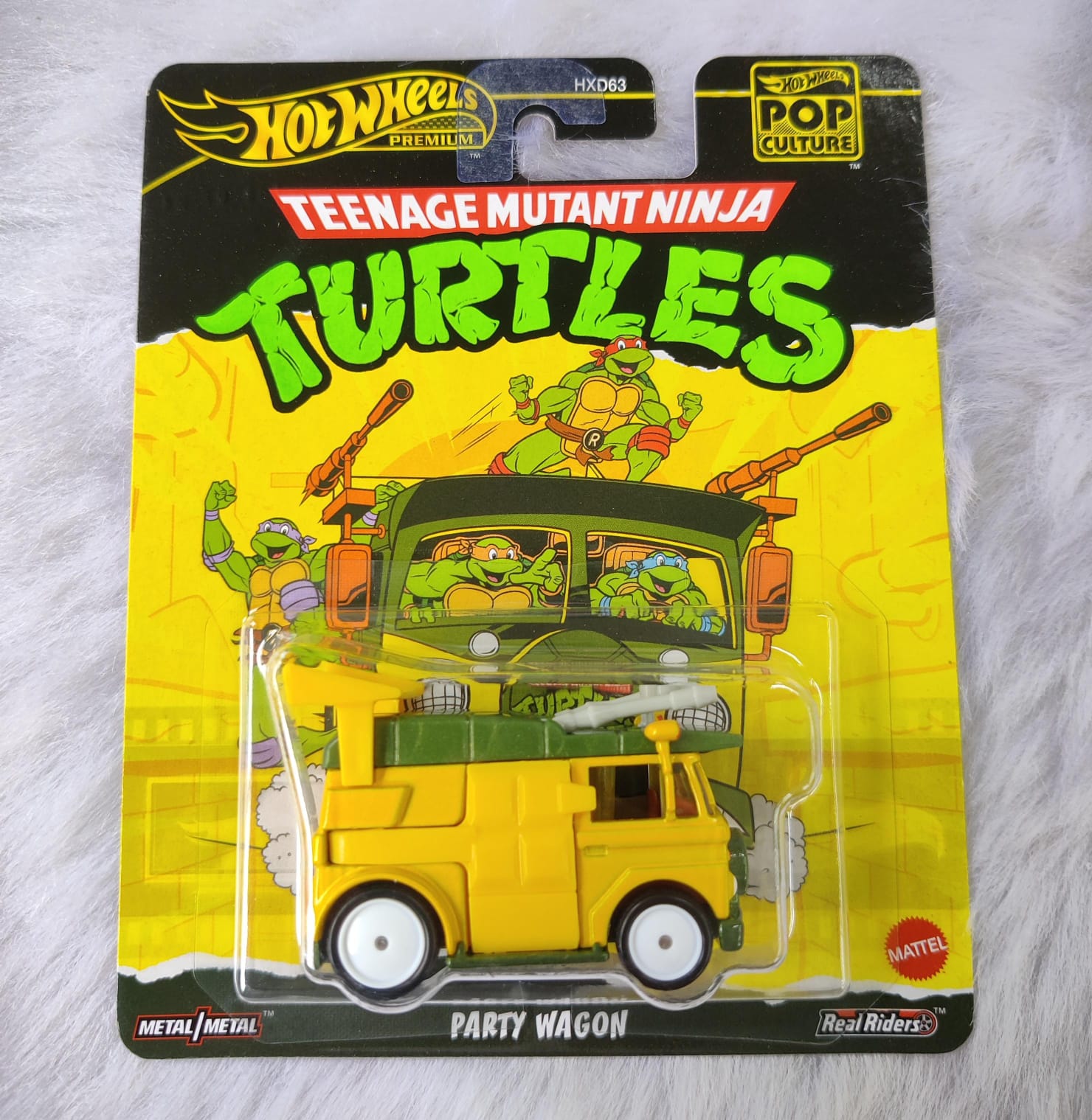 Hot Wheels Teenage Mutant Ninja Turtle Party Wagon Vehicle Exclusive Collection