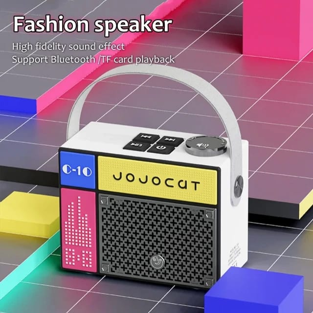 Aesthetic C-10 Jojocut Wireless Bluetooth Speaker (Choose From DropDown)