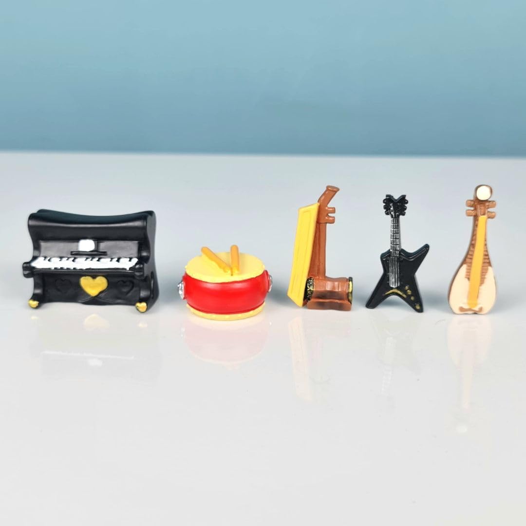 Musical Instruments Showpiece Figures Set of 10